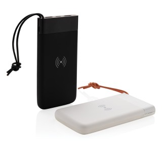 Batería externa Aria 8.000 mAh con carga inalámbrica 5W personalizada